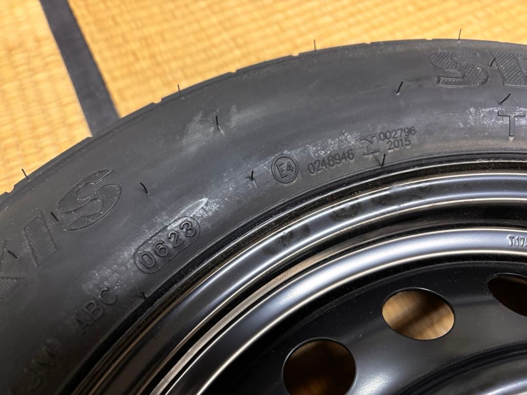 トヨタ　ハリアー80系　17インチ　純正スペアタイヤ