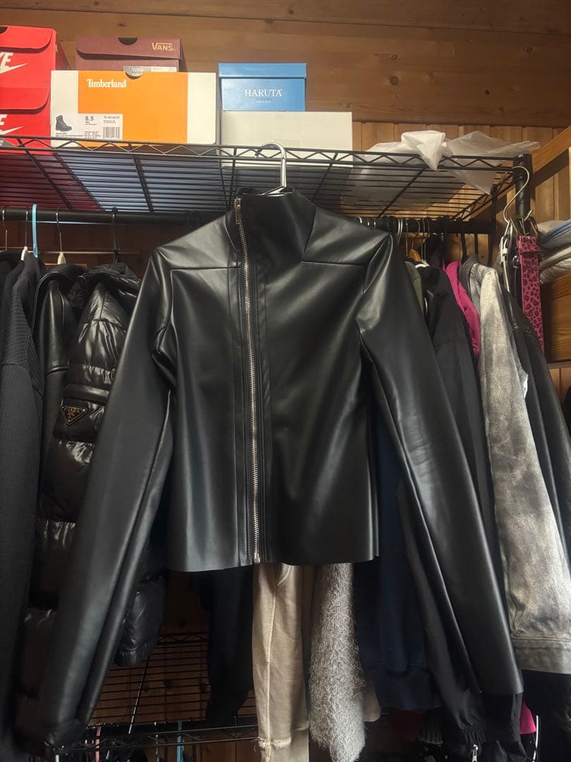 ジャケット・アウター archive 00s leather jacket mode opium