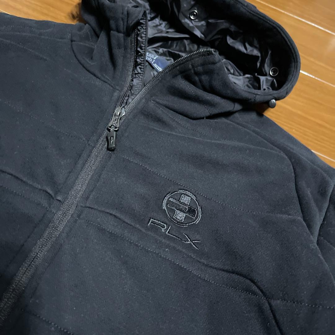【良品】ラルフローレン RLX ハイブリッド 中綿 ジップパーカー M〜L相当