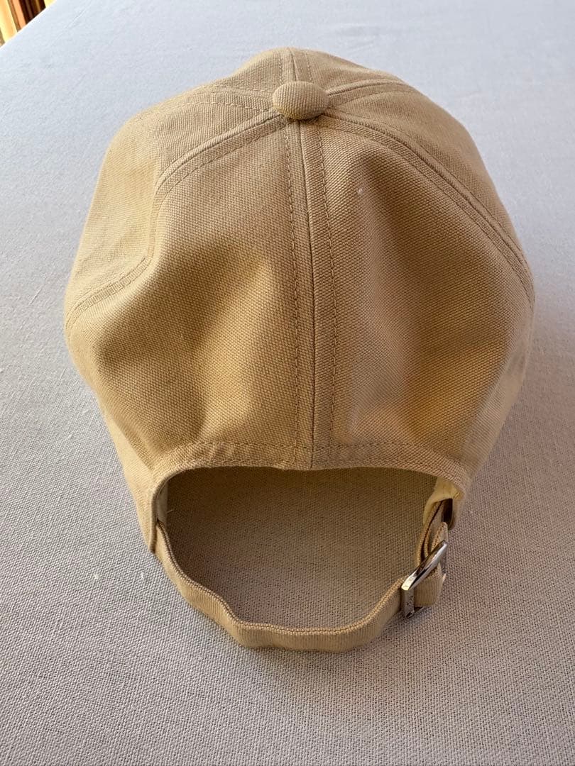 メゾンキツネ ベビーフォックスベースボールキャップ ベージュ