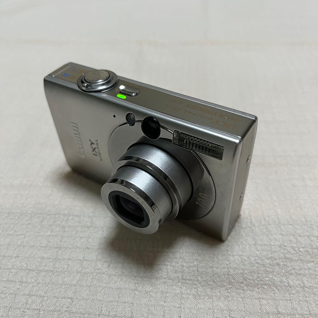 Canon IXY Digital 25IS コンパクトカメラ シルバーモデル