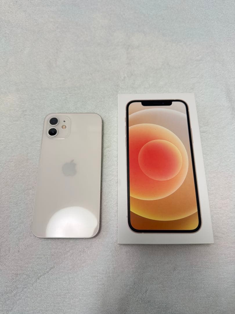iPhone 12 128GB ホワイト SIMフリー 箱あり