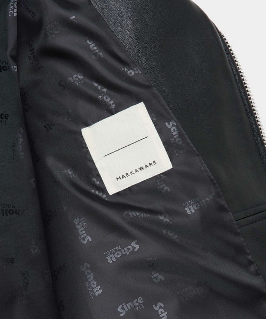 定価 Schott markaware マーカウェア ライダース 革ジャン