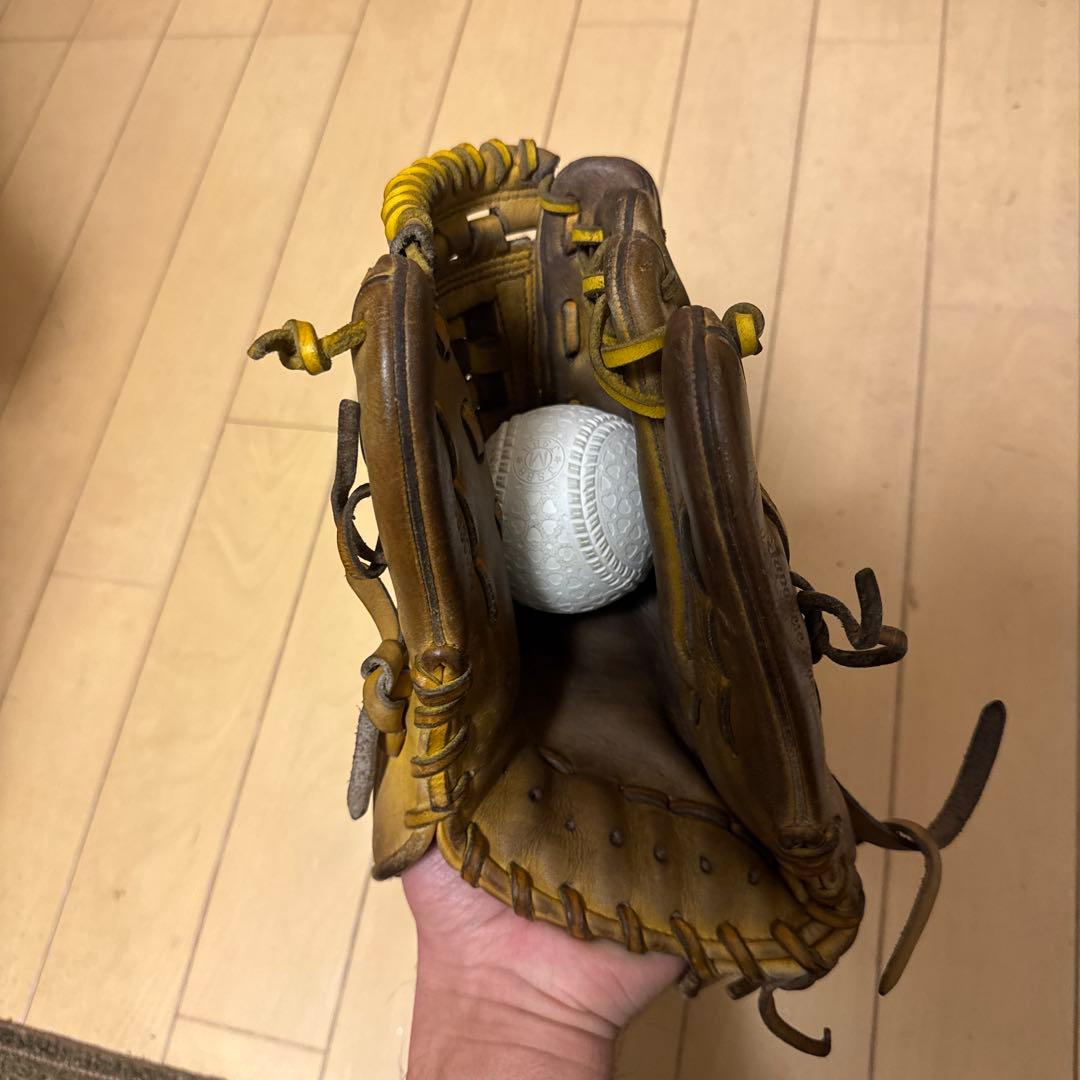 1週間限定！12000円！ZETT 軟式グローブ 源田モデル　内野用グローブ