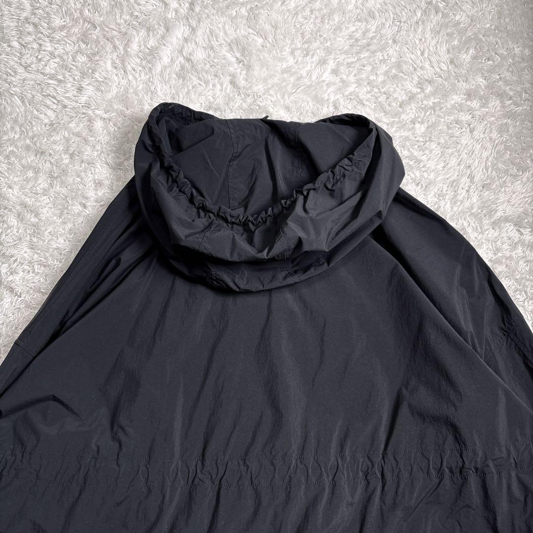 MARW UNITED ARROWS ナイロン モッズコート 黒 ロング丈 38