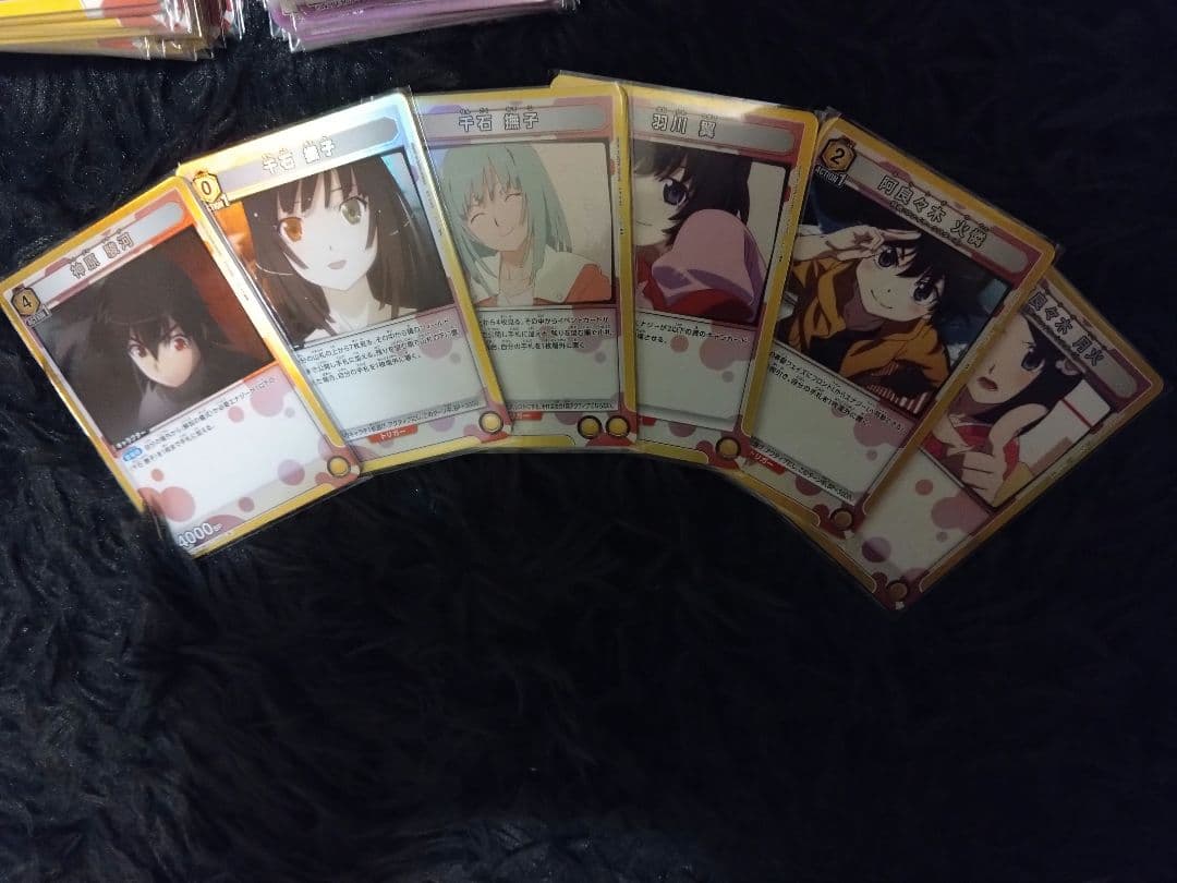 に*と様 物語シリーズ UNION ARENA 4コン一部＋スタートデッキ