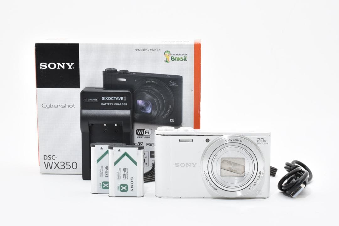 【動作確認済み】SONY Cyber-shot DSC-WX350 ホワイト