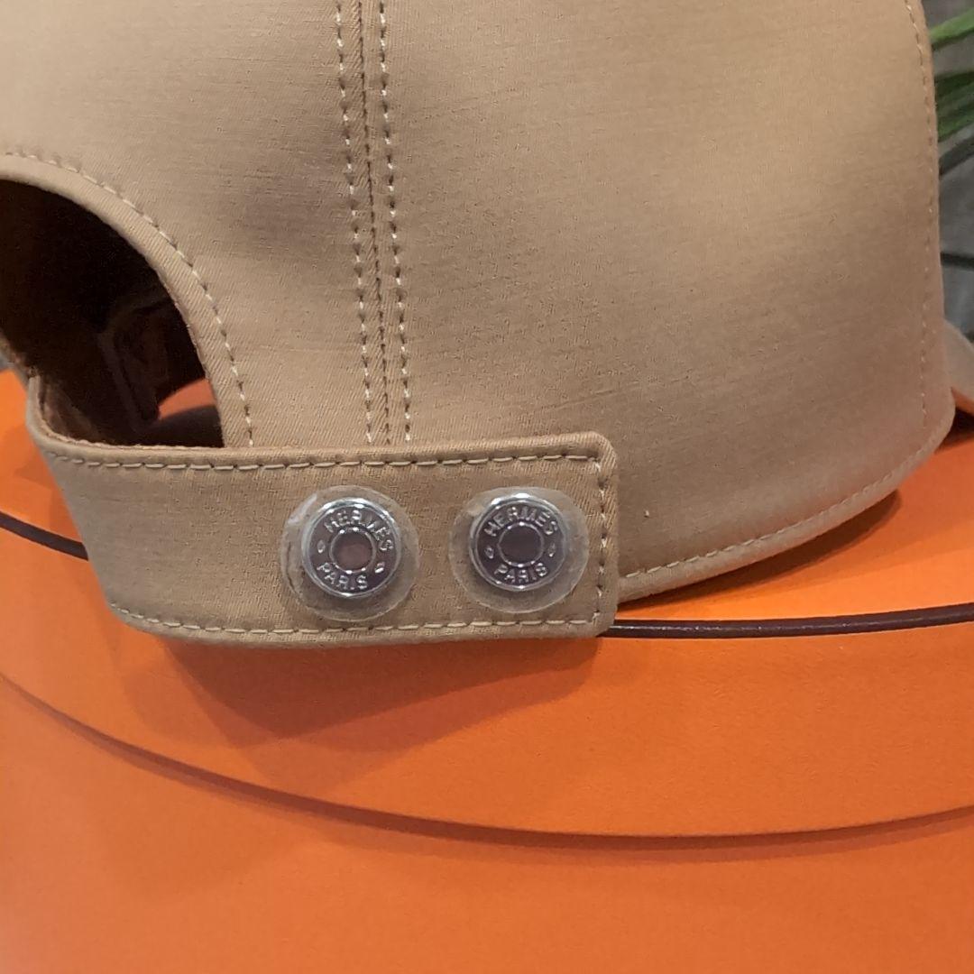 【美品:タグ付き】エルメス　キャップ