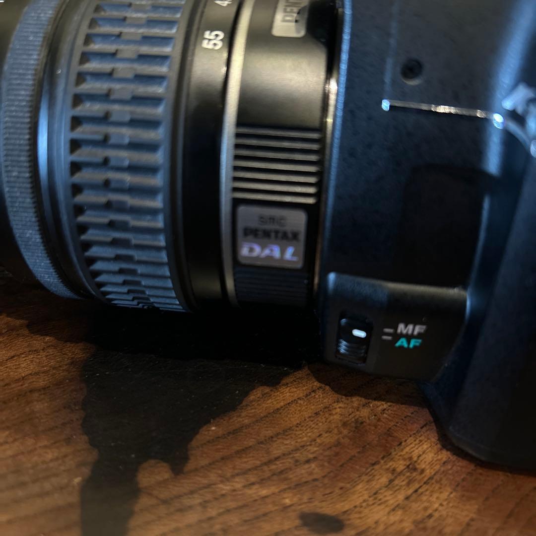 PENTAX K-m デジタルカメラ 18-55mmレンズ付き　ジャンク品