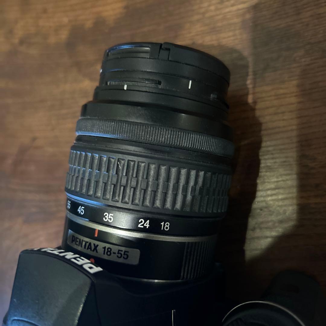 PENTAX K-m デジタルカメラ 18-55mmレンズ付き　ジャンク品