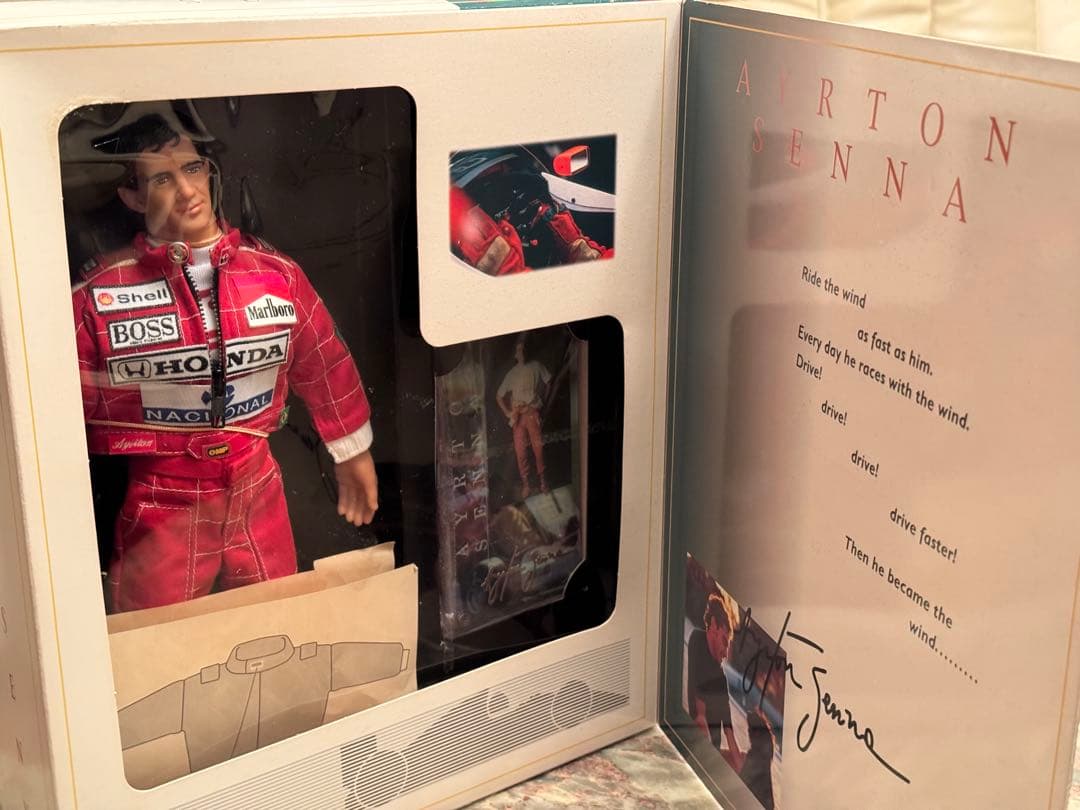 アイルトンセナ タカラ 1/6 アクションフィギュア 1998年製