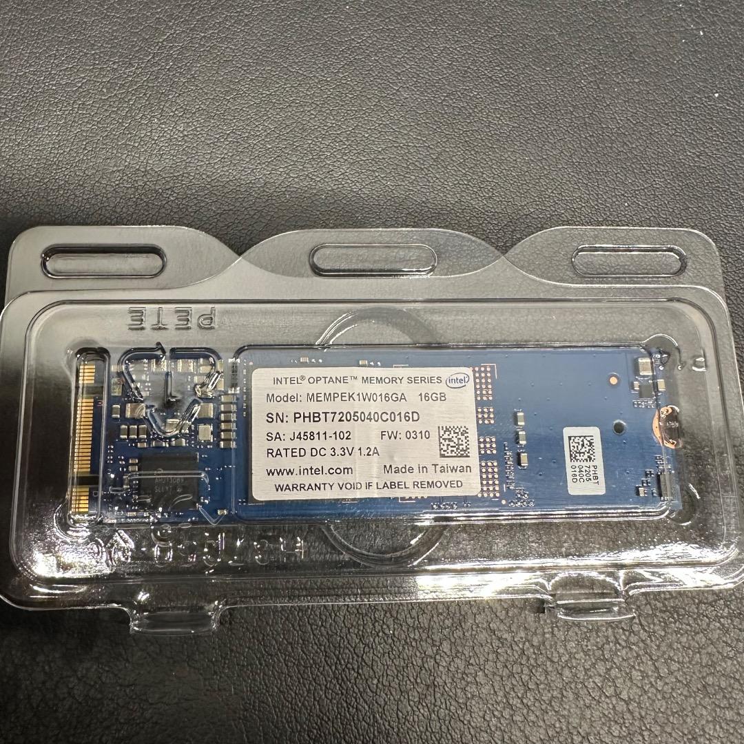 ♡Da右1042 未使用 Intel Optane memory 16GB 3点