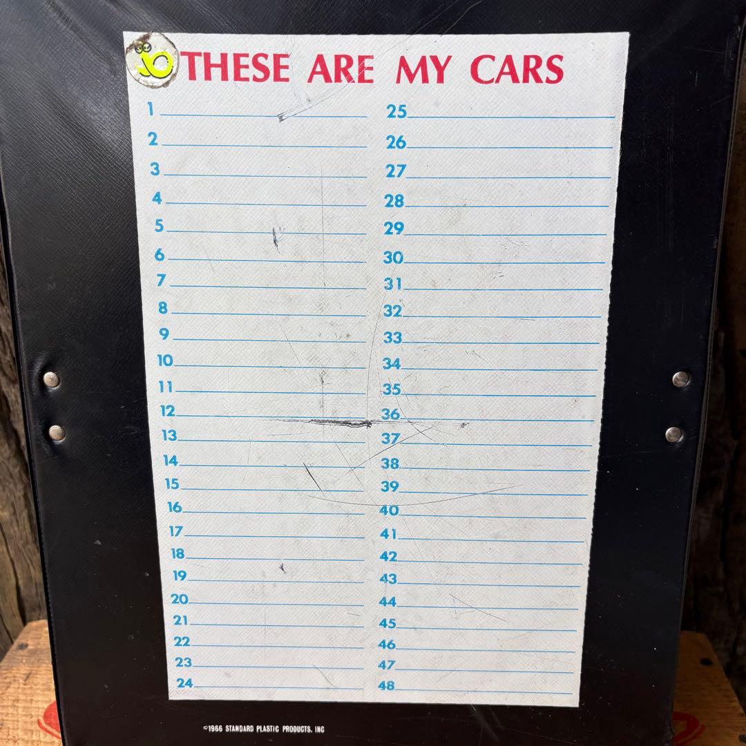 sin様【1966 USA Vintage】マテル ミニカー ケース