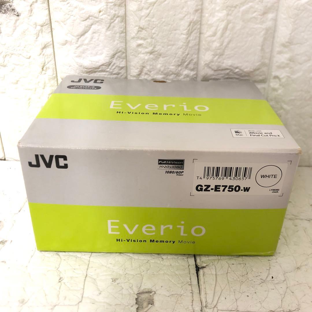 JVC GZ-E750-W ビデオカメラ 本体
