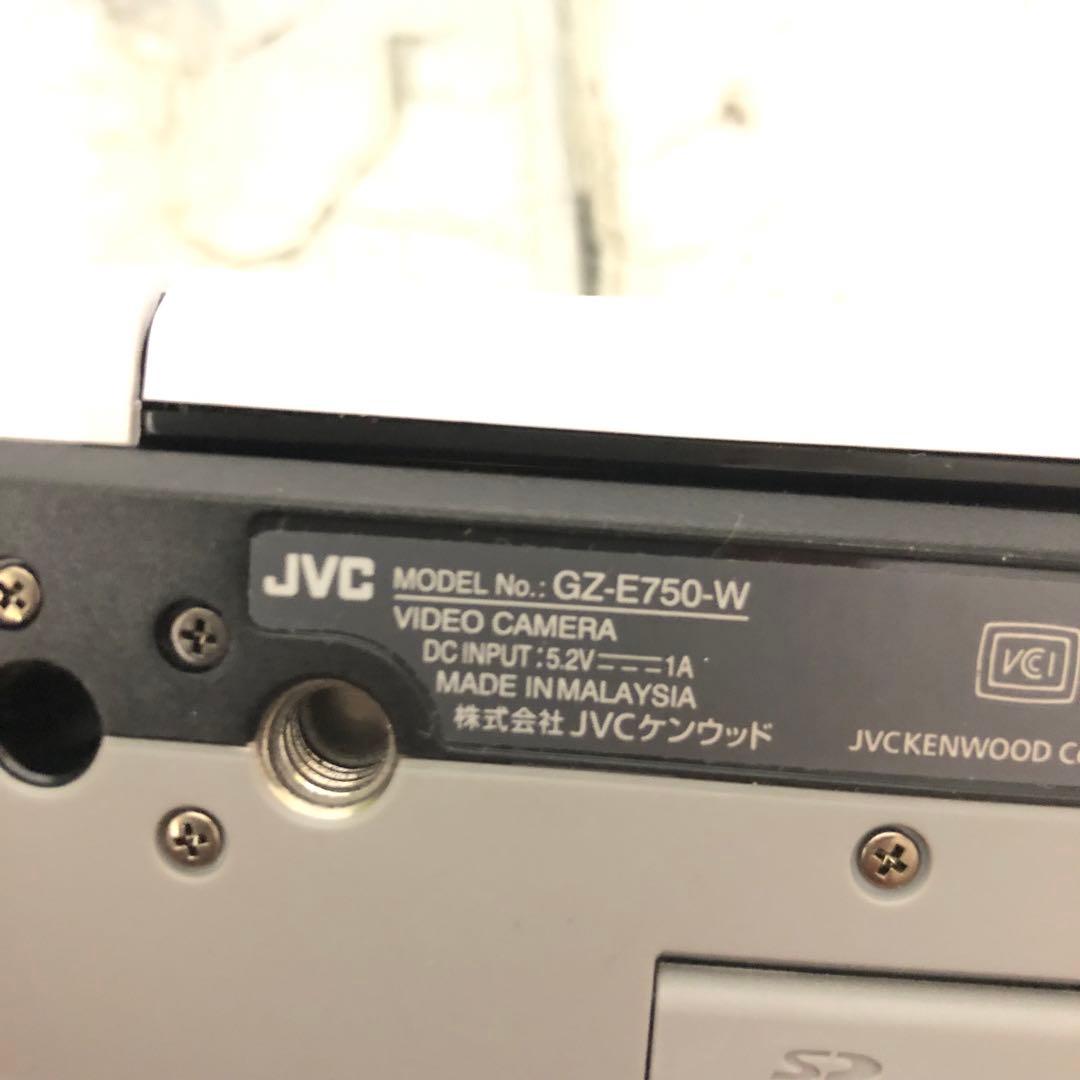 JVC GZ-E750-W ビデオカメラ 本体