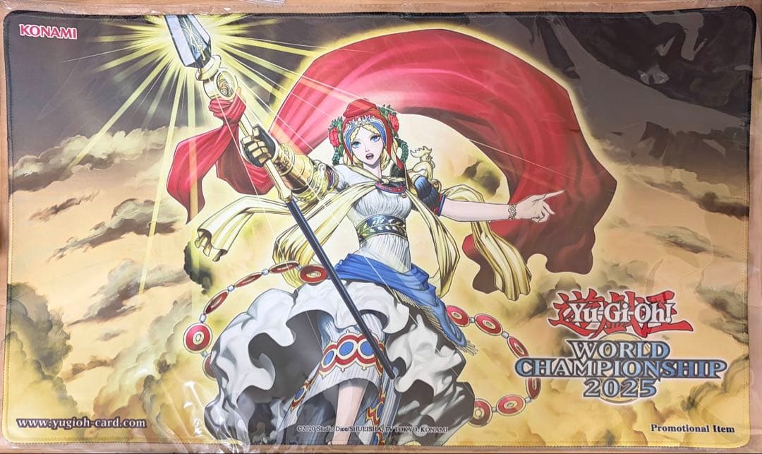 遊戯王 WCS2025 公式 記念プレイマット　プレイマット　優勝カード