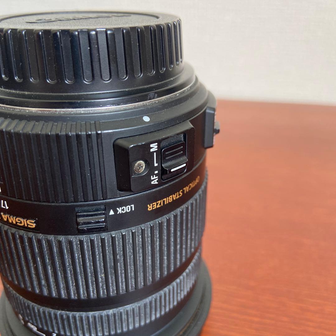 SIGMA 17-50mm F2.8 EX DC OS：キャノン用