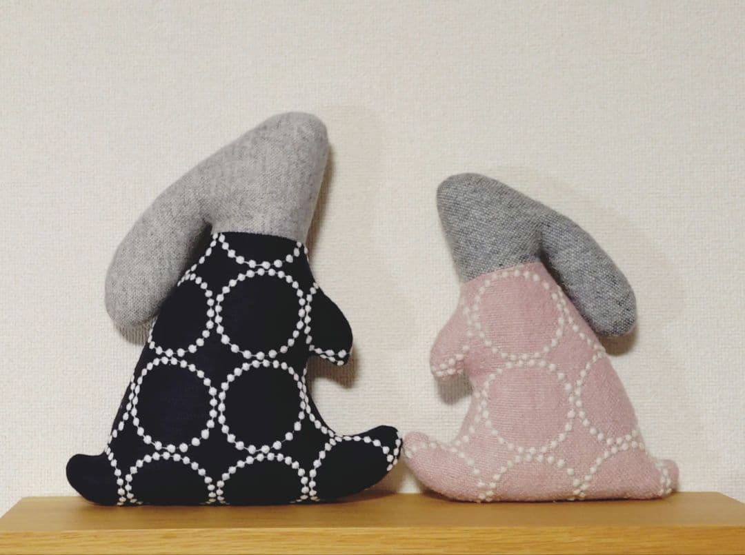 しろうさ　ミナペルホネン❁Sうさぎ、ミニうさぎ