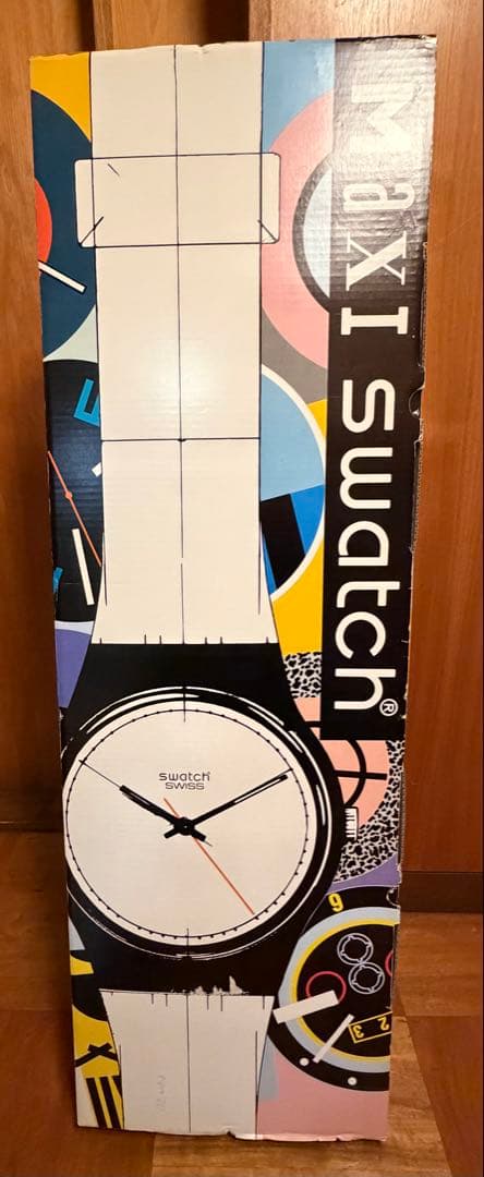 SWATCH 1988年モデル 壁掛け 時計 特大