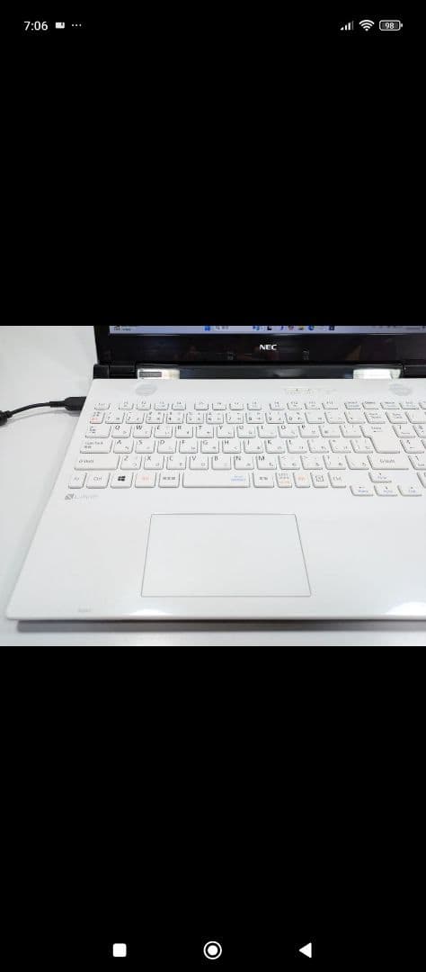 Windows11ノートパソコン✨オフィス付き✨NEC　爆速SSD　Wi-Fi