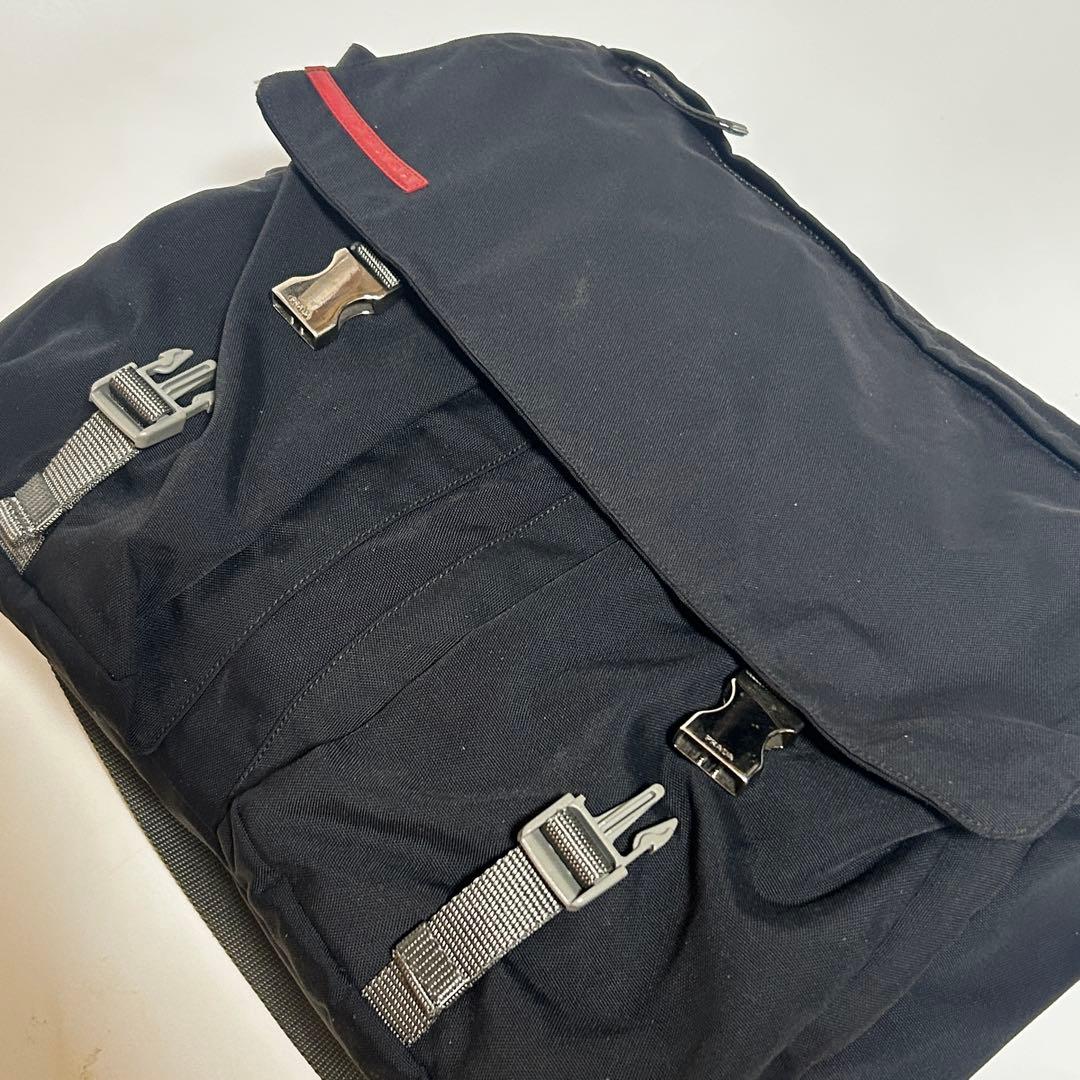 【良品】プラダスポーツ　メッセンジャーバッグ　斜め掛け　4VA438