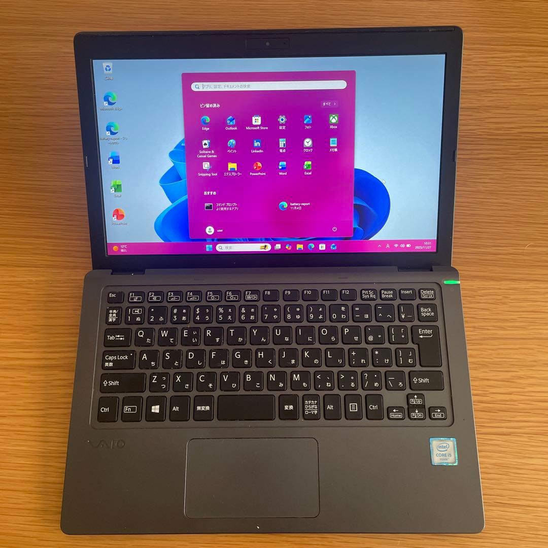 OFFICE付Corei5 VAIOSSD256G⭐ VJS111 ⭐Win11