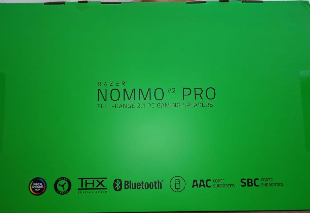 【新品未開封品】Razer NOMMO V2 PRO ゲーミングスピーカー