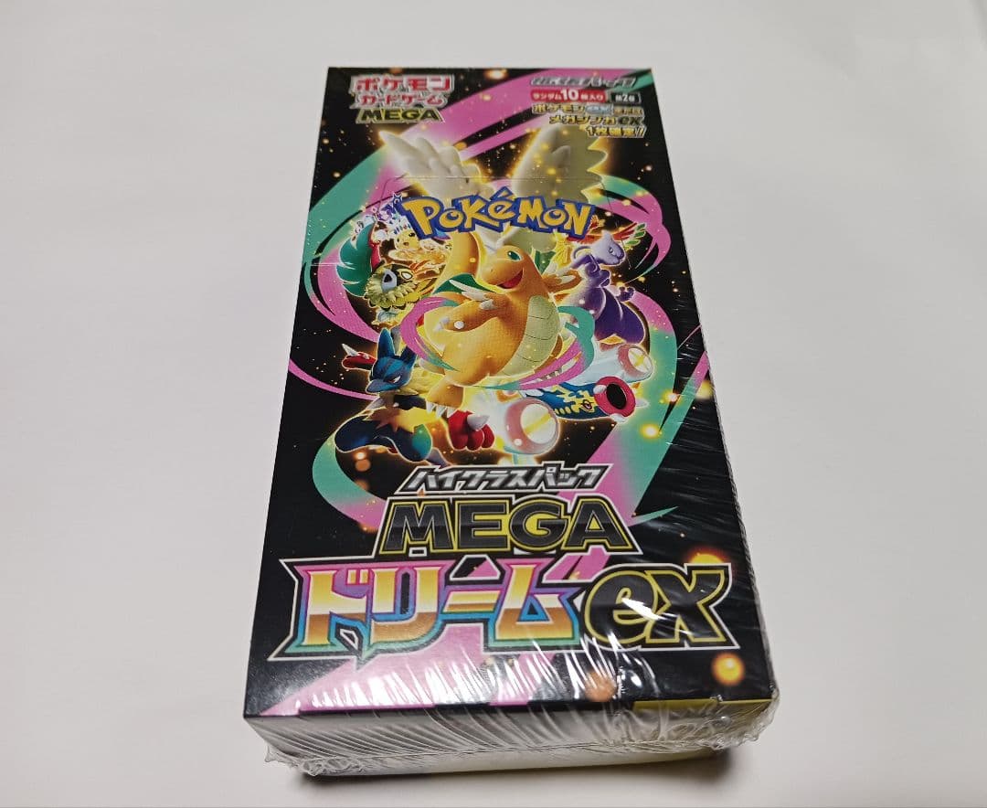 【シュリンク付き　未開封】ポケモンカードゲーム MEGAドリームEX