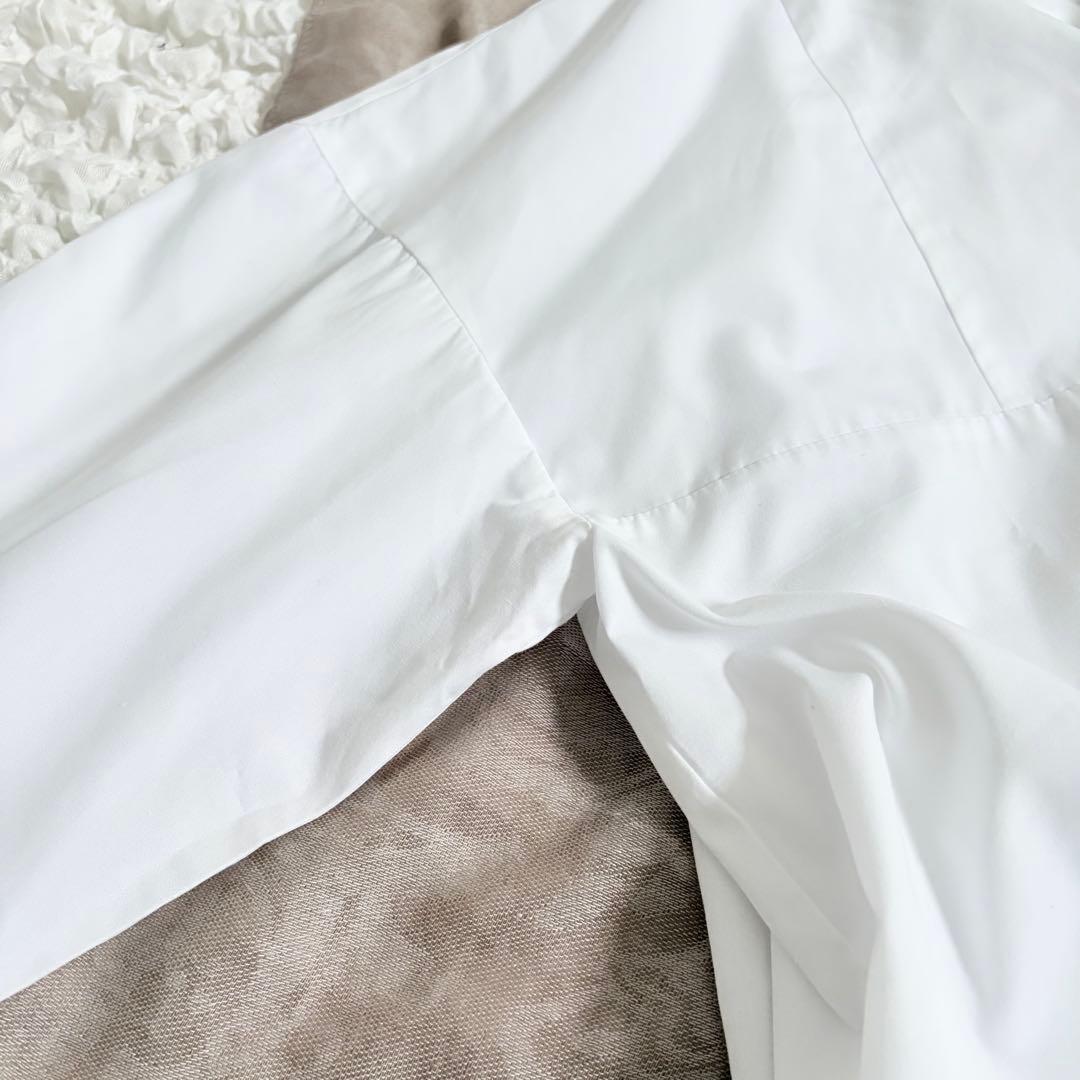 【美品】någontstans ナゴンスタンス T/Cブロードシャツ 24AW