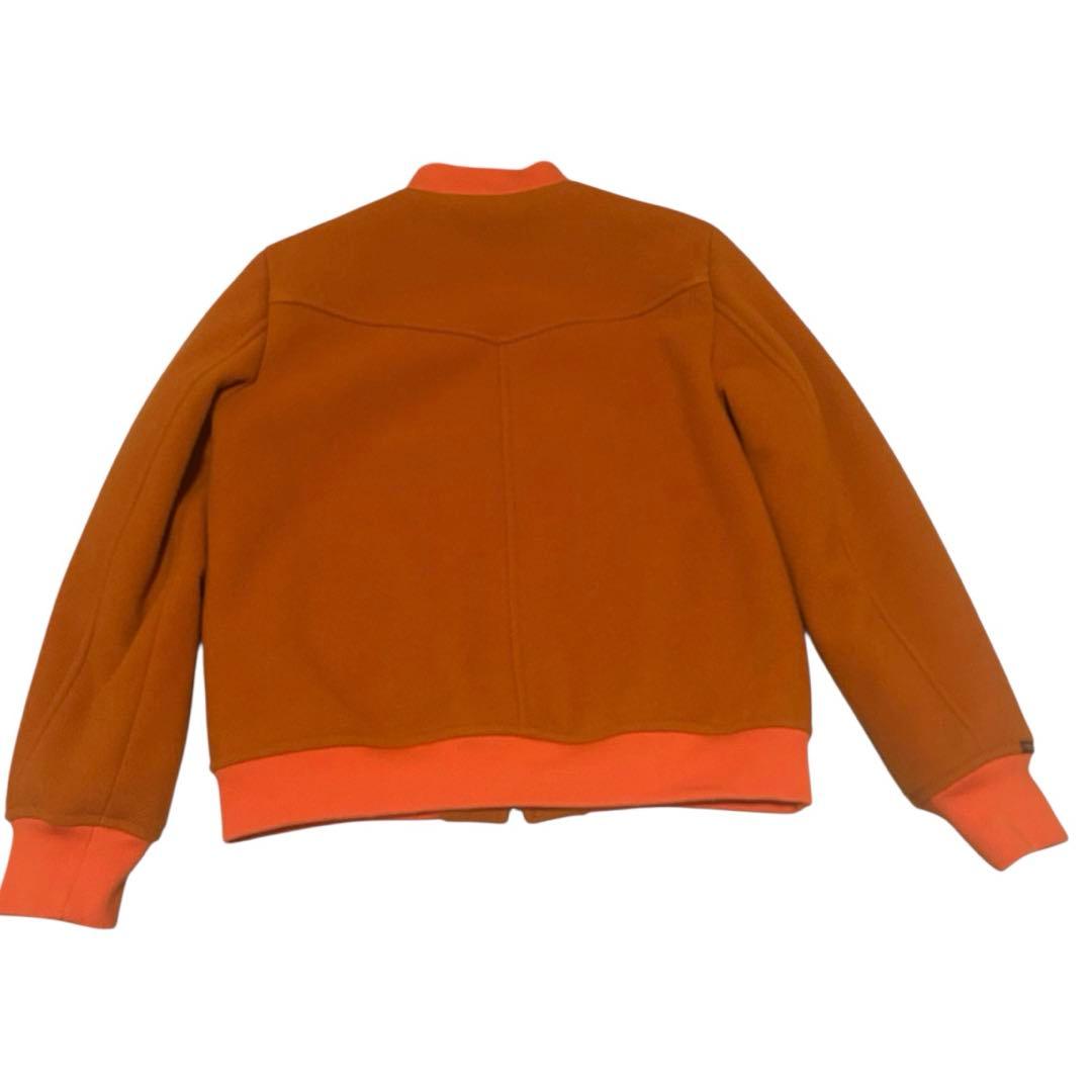 Mademoiselle non non /ワッペン付きウール スタジャン日本製