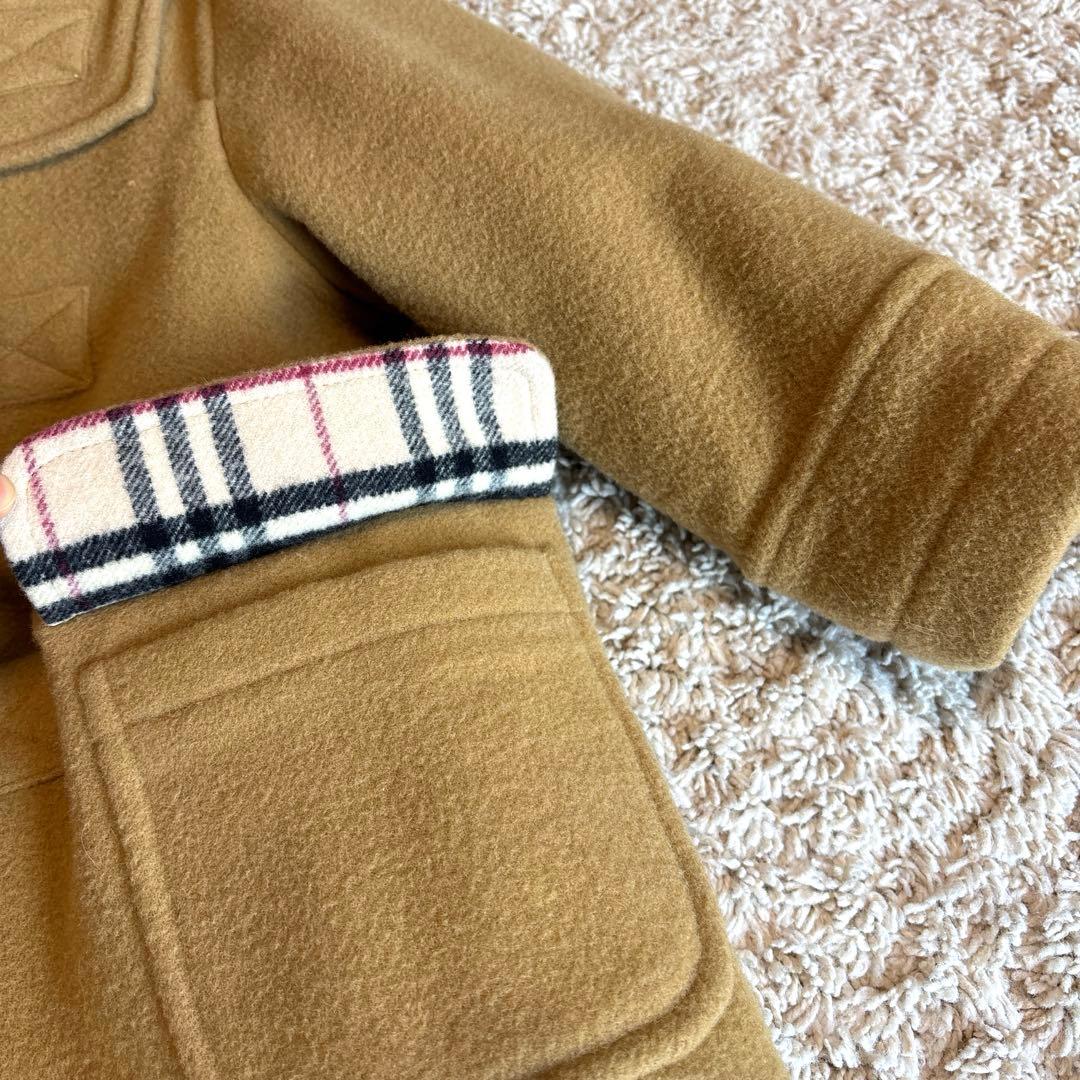 Burberry バーバリー　ノバチェック　ダッフルコート　100サイズ　キッズ