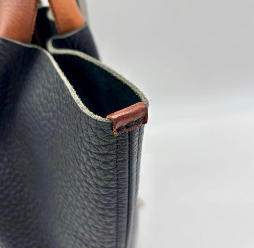 エンダースキーマ ピアノバッグ ミディアム トート レザー 黒