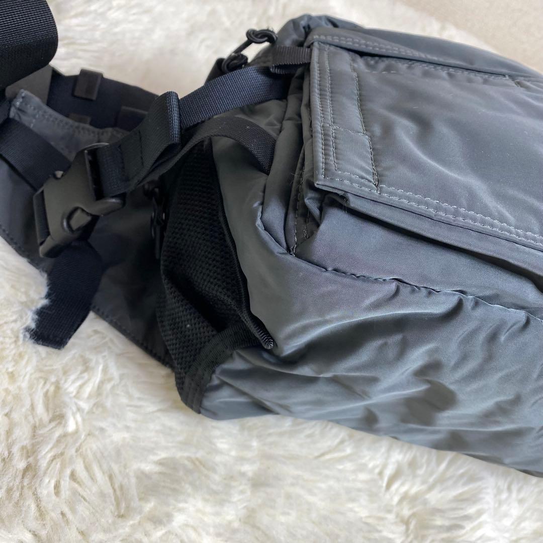 希少 廃盤品 ヘッドポーター GREYSUAVE ウエストポーチ タンカー