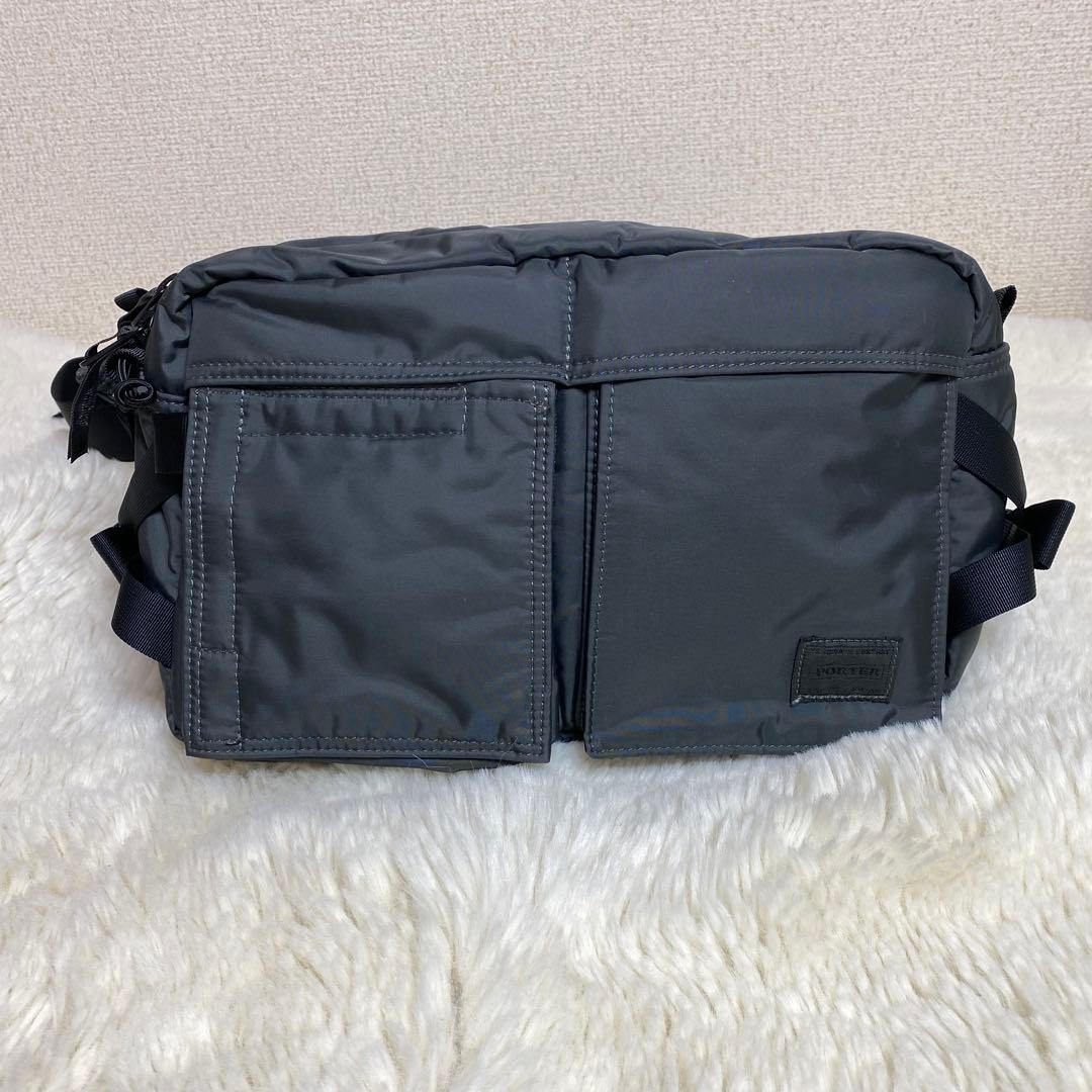 希少 廃盤品 ヘッドポーター GREYSUAVE ウエストポーチ タンカー