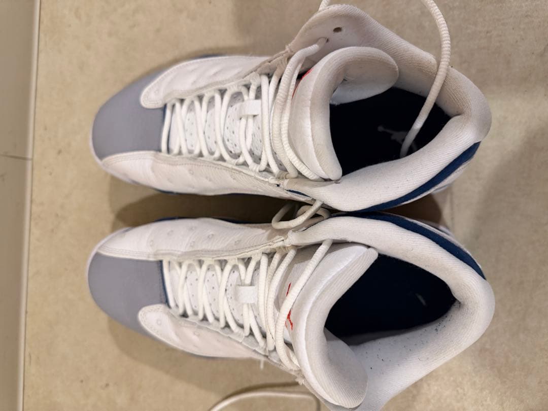 Air Jordan 13 ホワイト/グレー/ネイビー