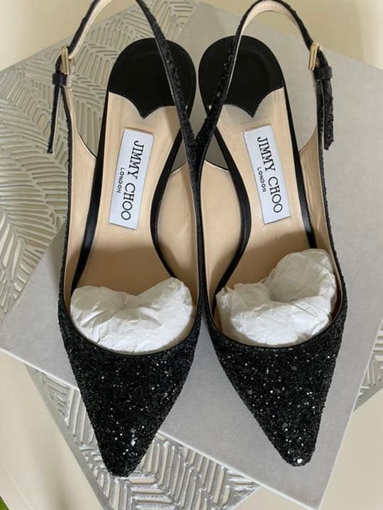 ジミーチュウ　バックバンドサンダル