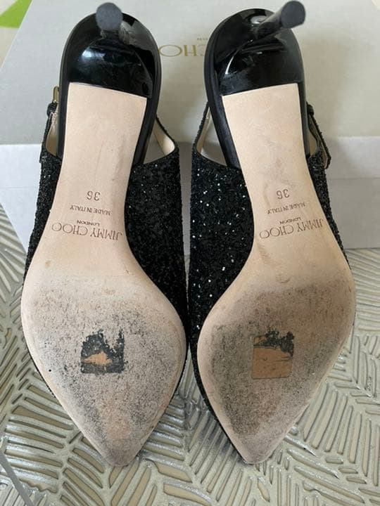 ジミーチュウ　バックバンドサンダル