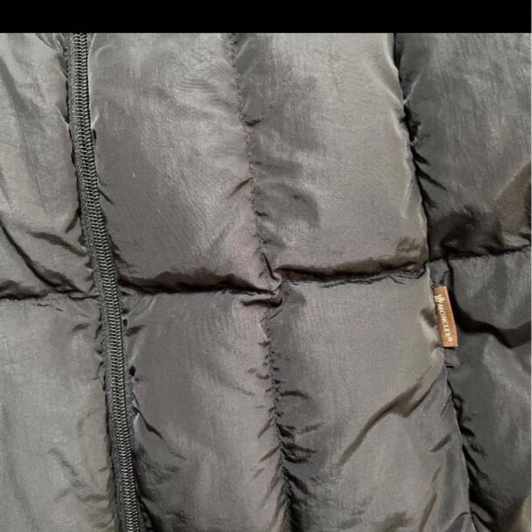 莉*紗様 MONCLER ブラック ロングダウンジャケット