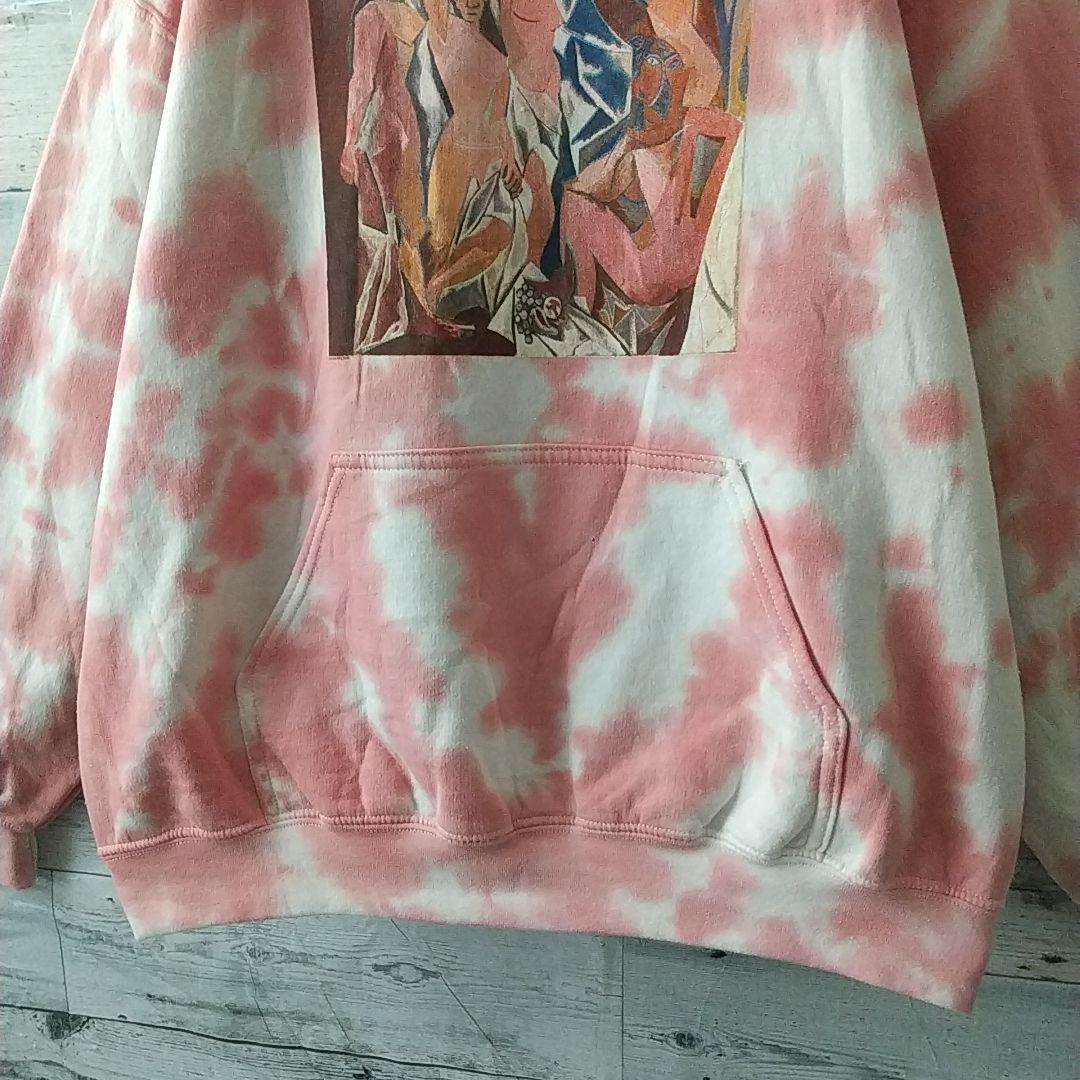 PICASSO ピカソ アヴィニョンの娘たち タイダイ アート パーカー L相当