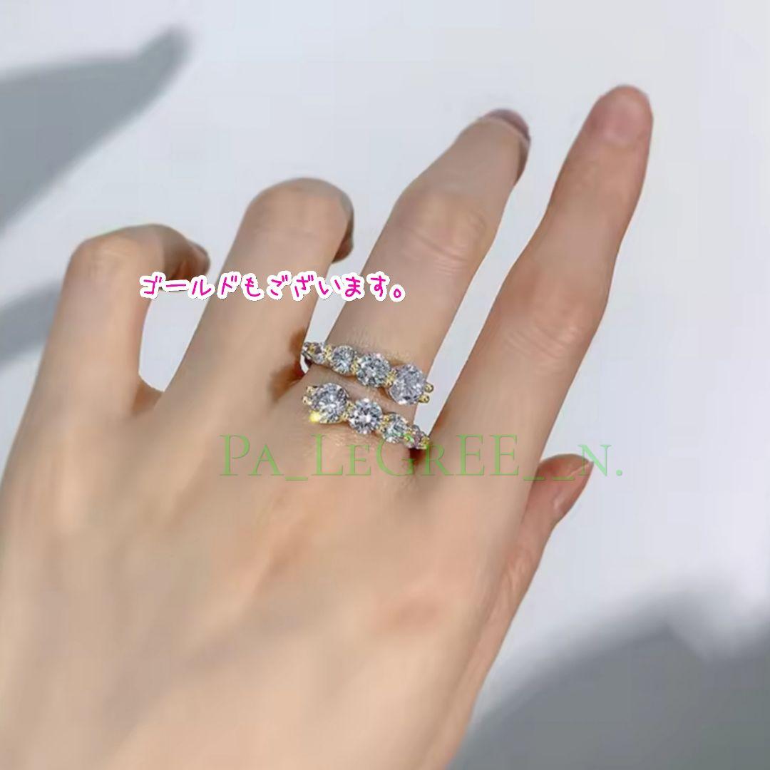 pp1a指輪レディース結婚指輪　婚約指輪　モアサナイト 　18k　S925