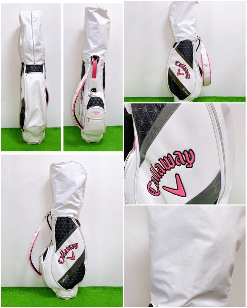キャロウェイ ソレイユ レディースクラブセット 8本 現行バッグ付き 少し訳有り