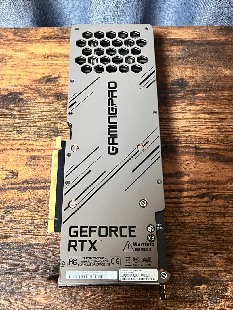 グラフィックボード・グラボ・ビデオカード Palit GeForce RTX3080Ti GamingPro12GB 84