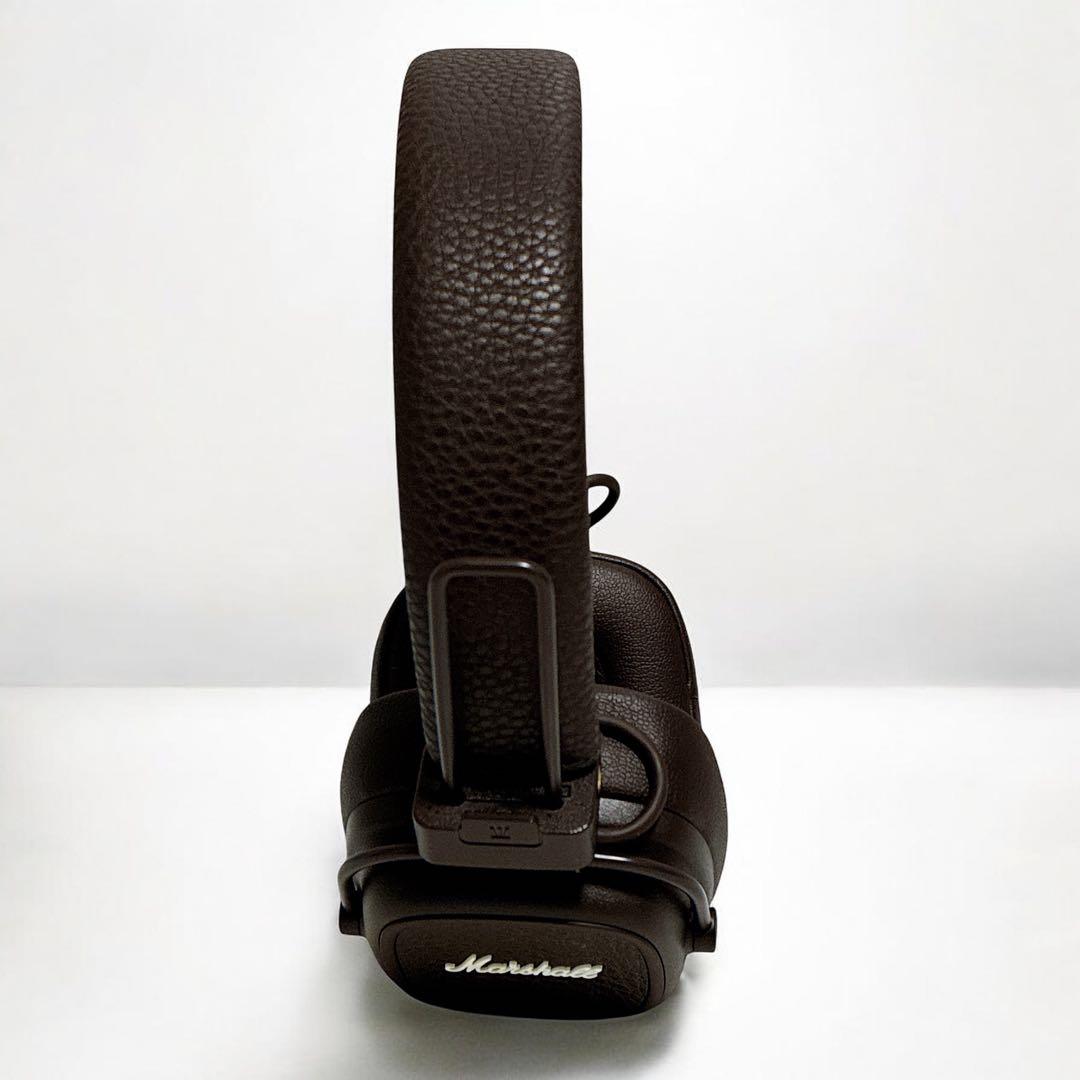 美品　Marshall Major V ワイヤレスヘッドフォン　ブラウン