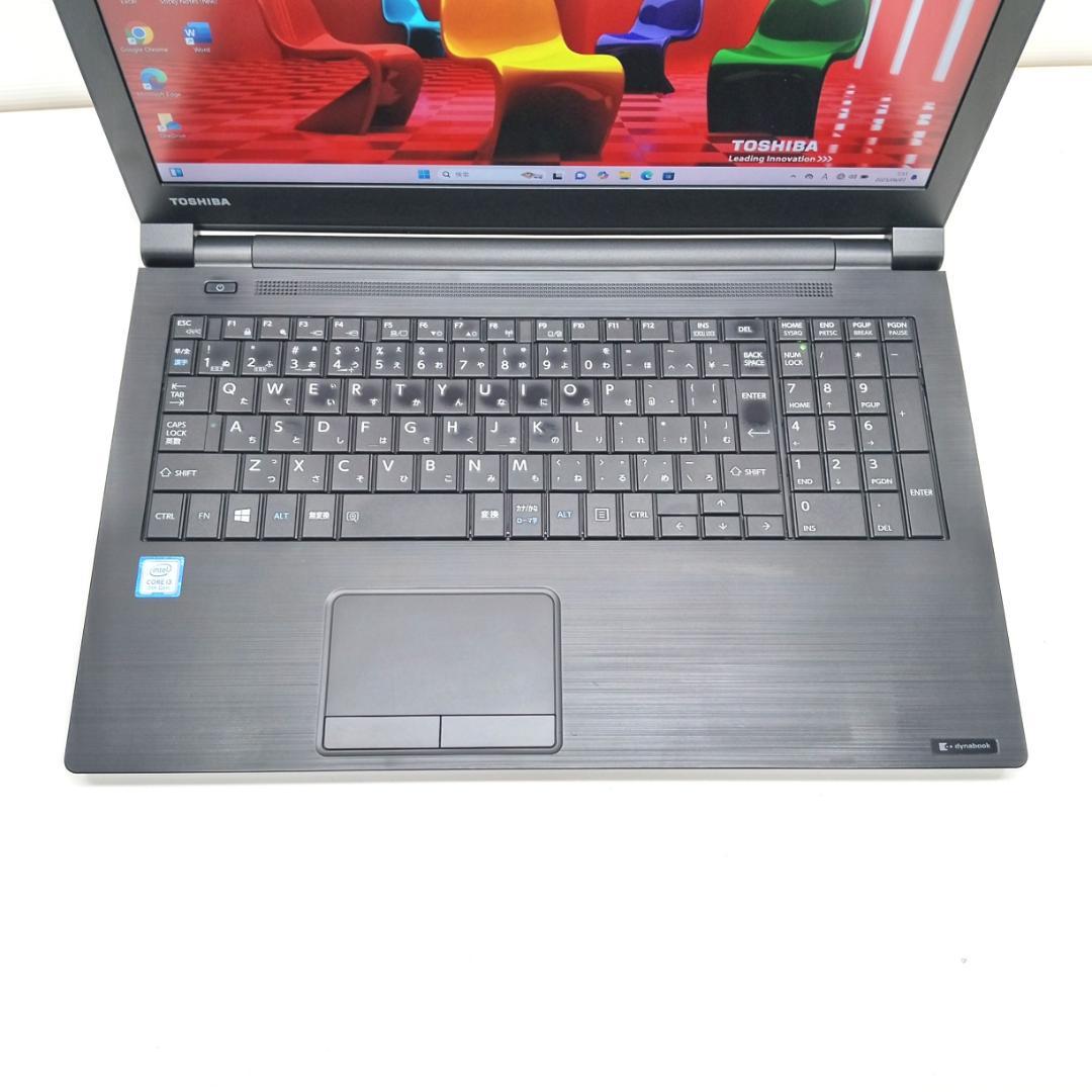Windowsノート本体 TOSHIBA B65/H i3 8GB SSD128 Win11 Office
