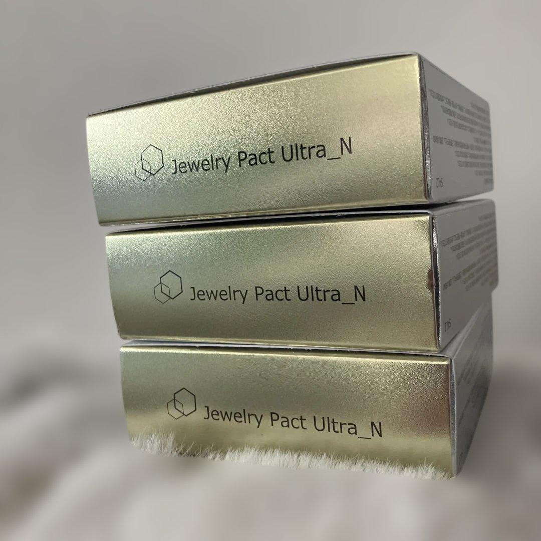 たかの友梨　エステファクトジュエリーパクトU レフィル　専用パフ付き 3個セット