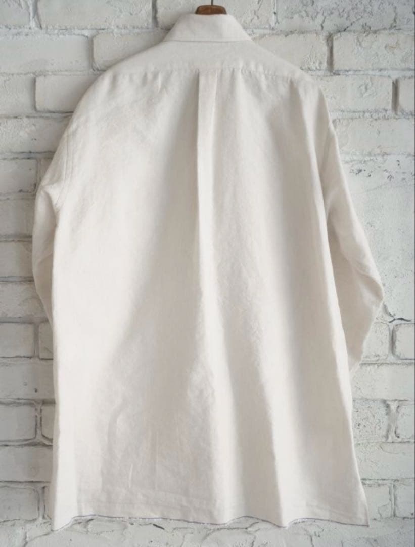 23ss MAATEE&SONS 強撚LINEN WORK SHIRT