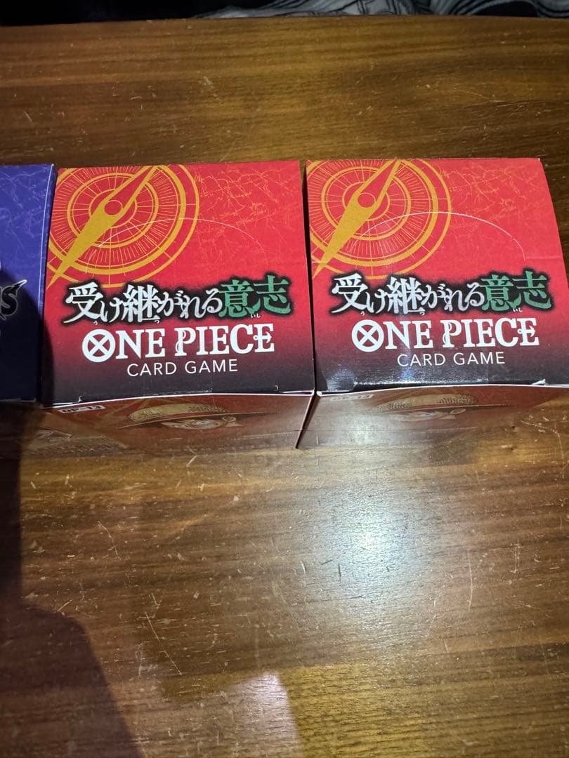 ONE PIECE カードエッグヘッドクライシス & 受け継がれる意志4箱セット