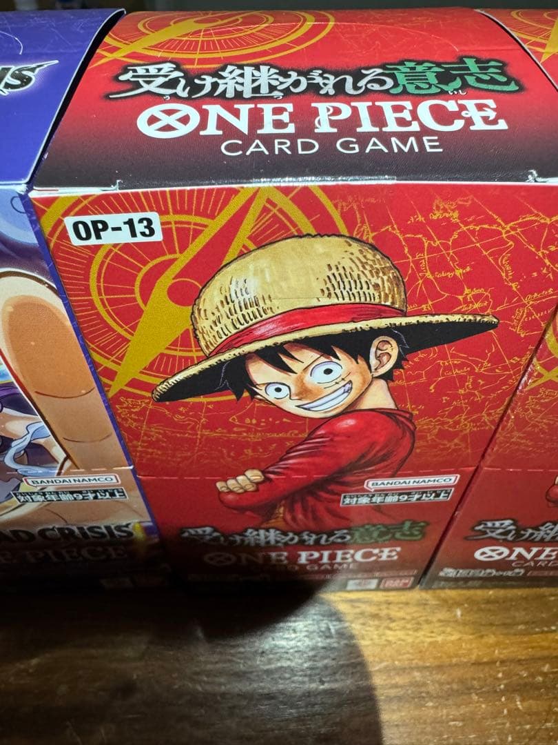ONE PIECE カードエッグヘッドクライシス & 受け継がれる意志4箱セット