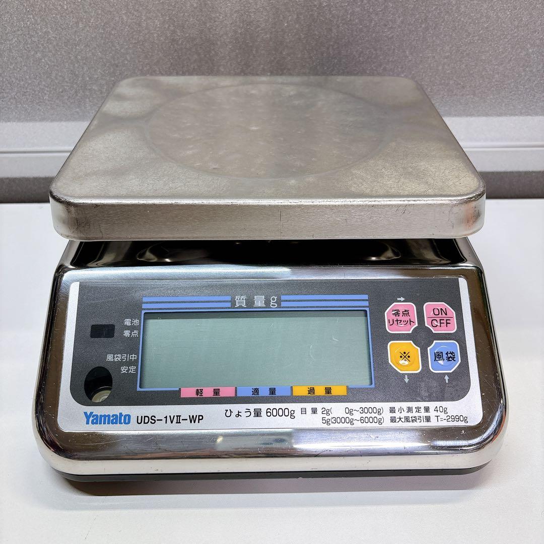 Yamato 防水デジタルはかり ひょう量6000g 計量 計り 量り