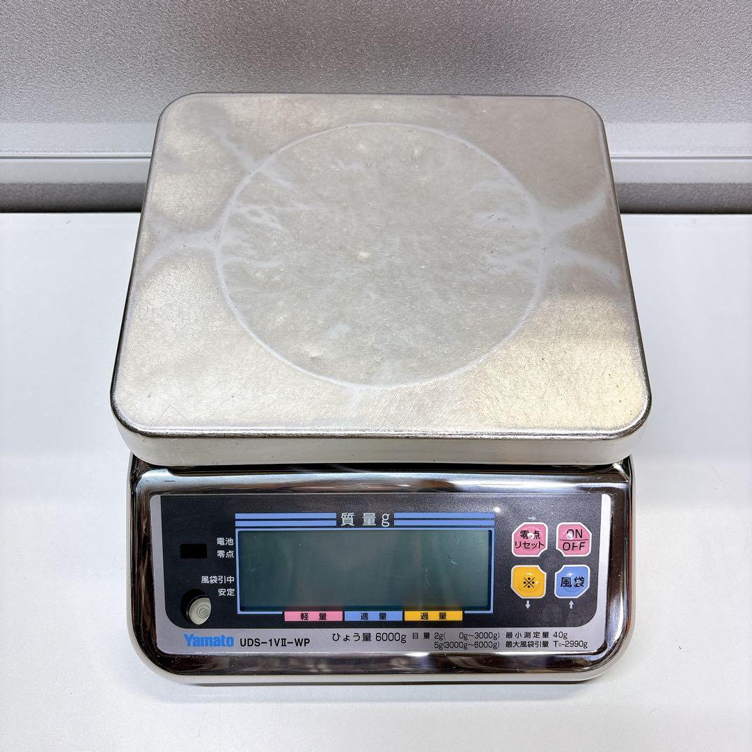 Yamato 防水デジタルはかり ひょう量6000g 計量 計り 量り